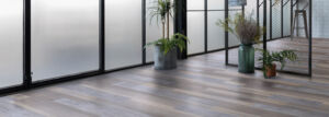 teak lamelparket 1-strooks vloer afwerking  